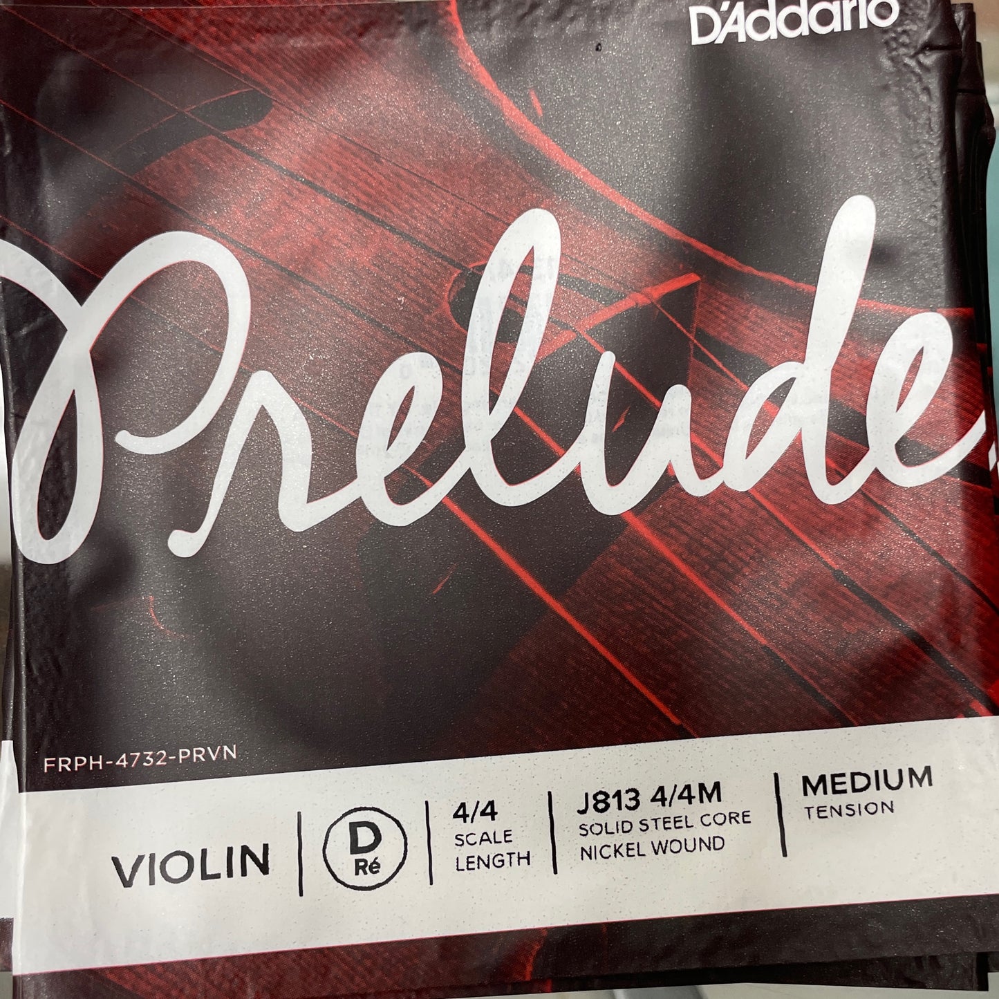 Prelude Violin D string- single 4/4