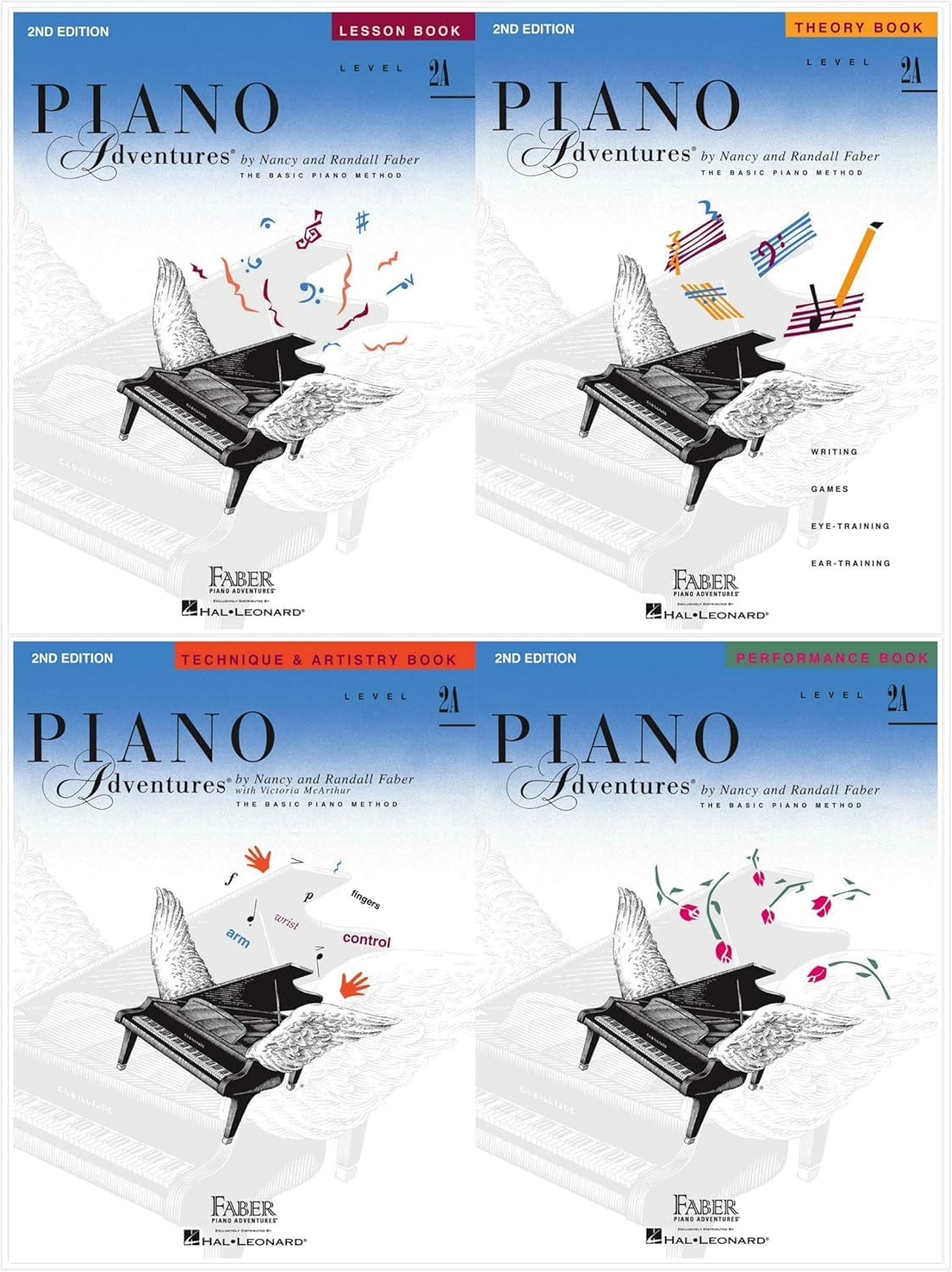 Piano Adventures Book Collection - Level 2A