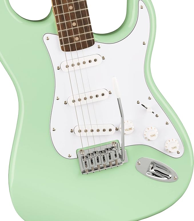 Fender Squier Affinity Stratocaster Limited Edition - Bundle with Fender Frontman 10G Amplifier, Gig Bag, Tuner, Instrument Cable, Strap, Picks, and Austin Bazaar Instructional DVD