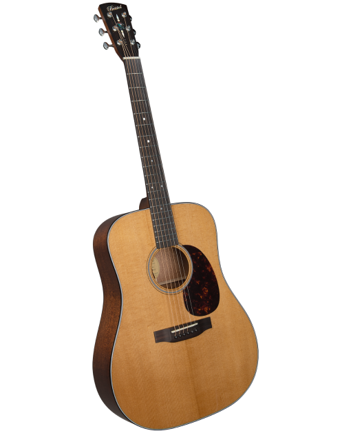 Bristol by Blueridge BD-216E Deluxe Series Acoustic Electric Dreadnaught Guitar with Case