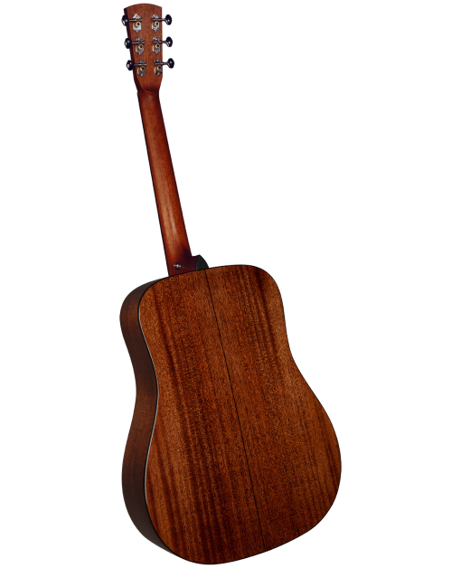 Bristol by Blueridge BD-216E Deluxe Series Acoustic Electric Dreadnaught Guitar with Case