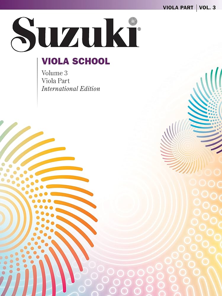 Suzuki Viola Book 3