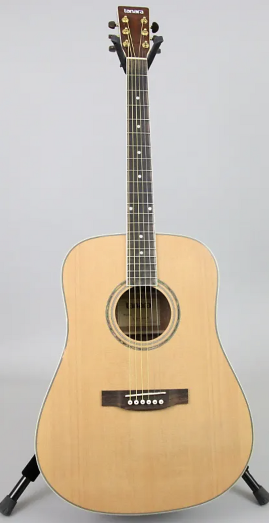 Tanara Acoustic-Electric Guitar, Dreadnought, Natural