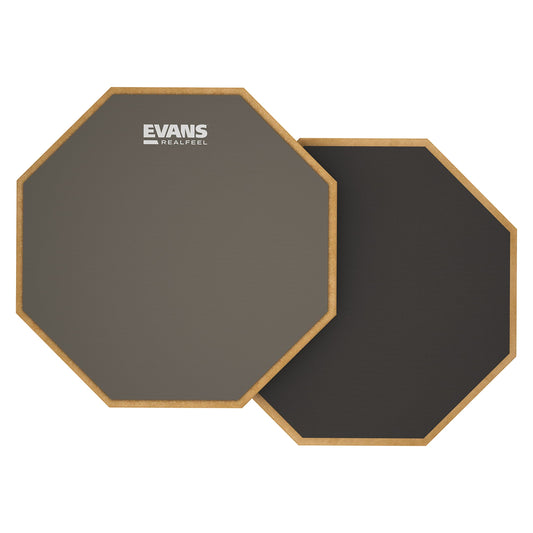 6" Double Sided Evans Real Feel Practice Pad