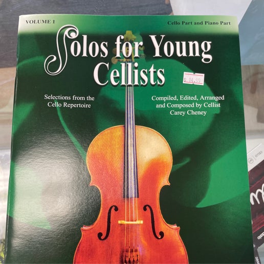 Solos For Young Cellists Book