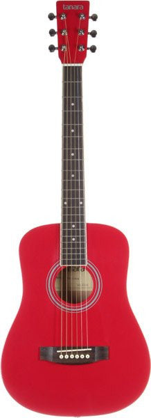 Tanara 1/2 Size Dreadnaught Body Guitar - Red