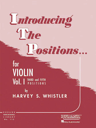 Introducing the Positions for Violin Vol. 1