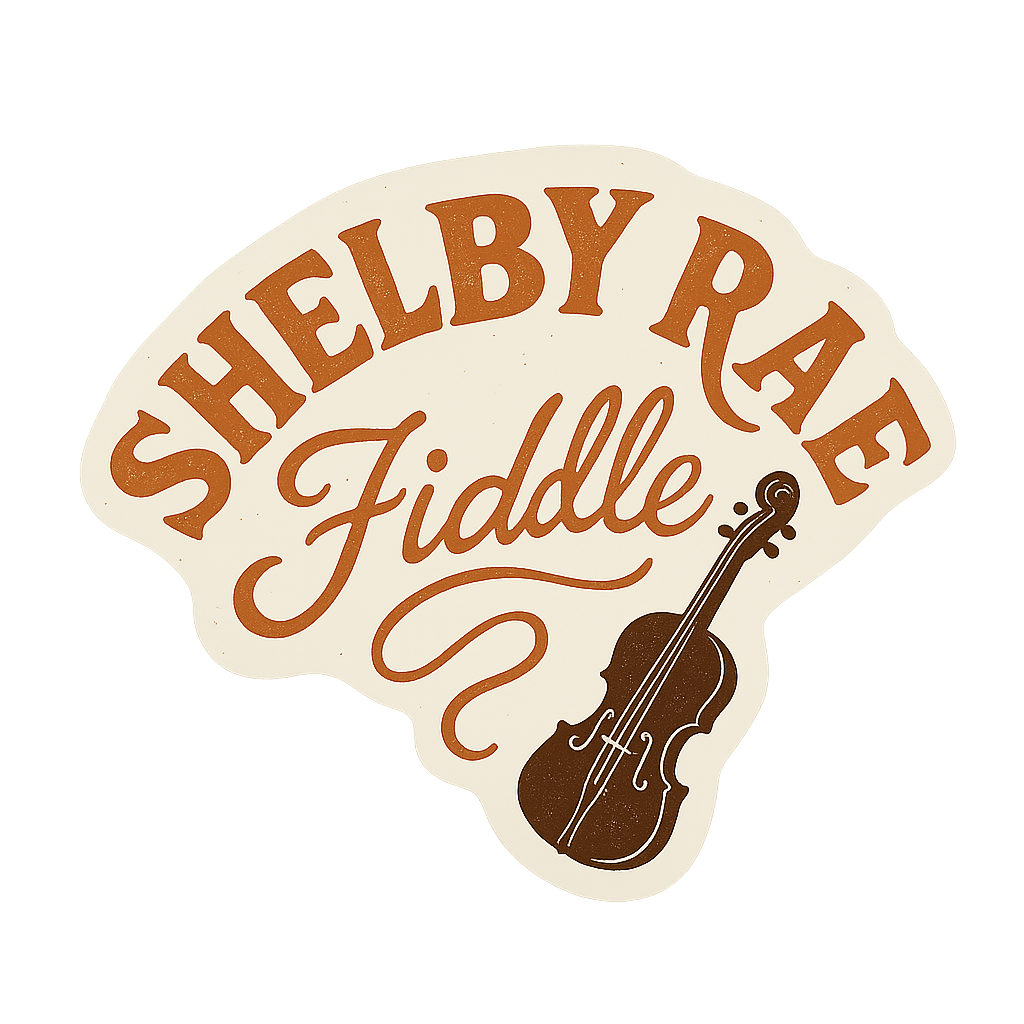 Shelby Rae Fiddle Sticker