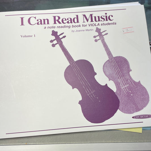 I can Read music Viola Volume 1