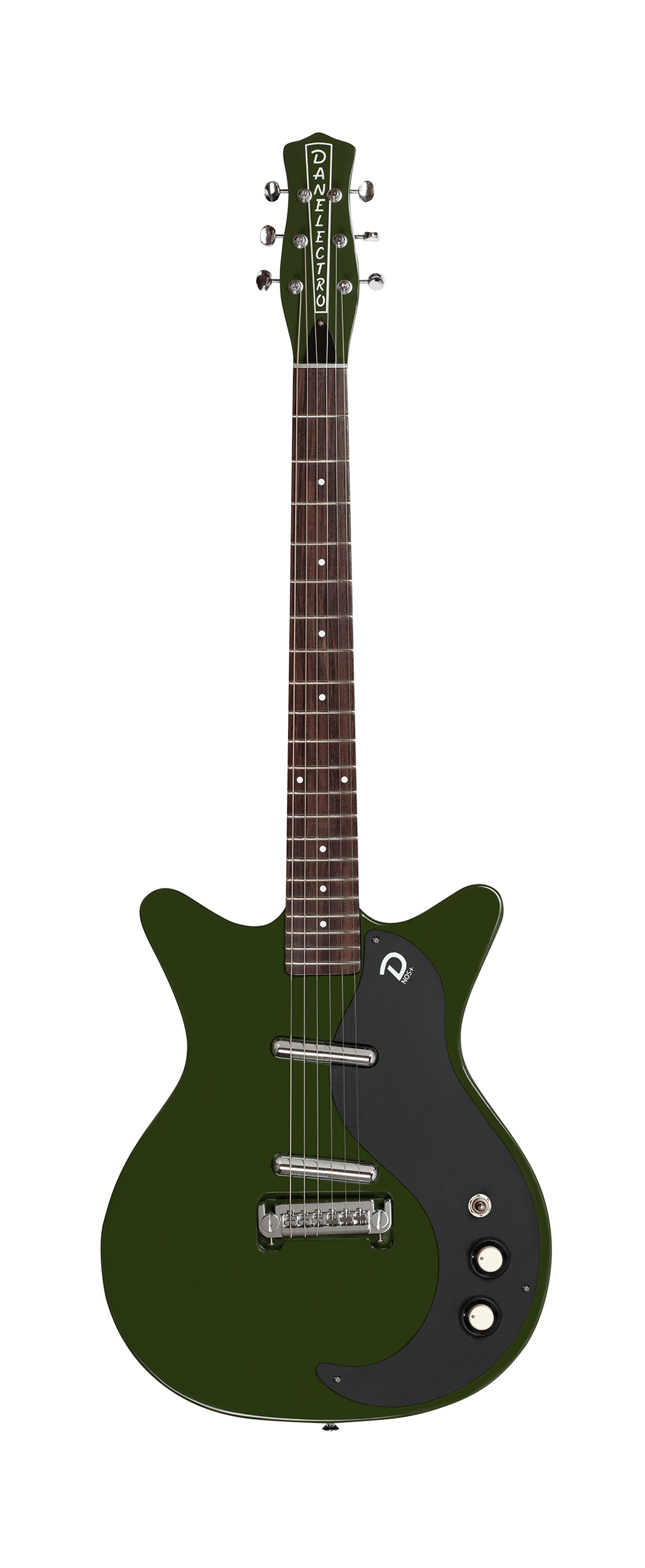 Danelectro Blackout 59 Electric Guitar - Green Envy