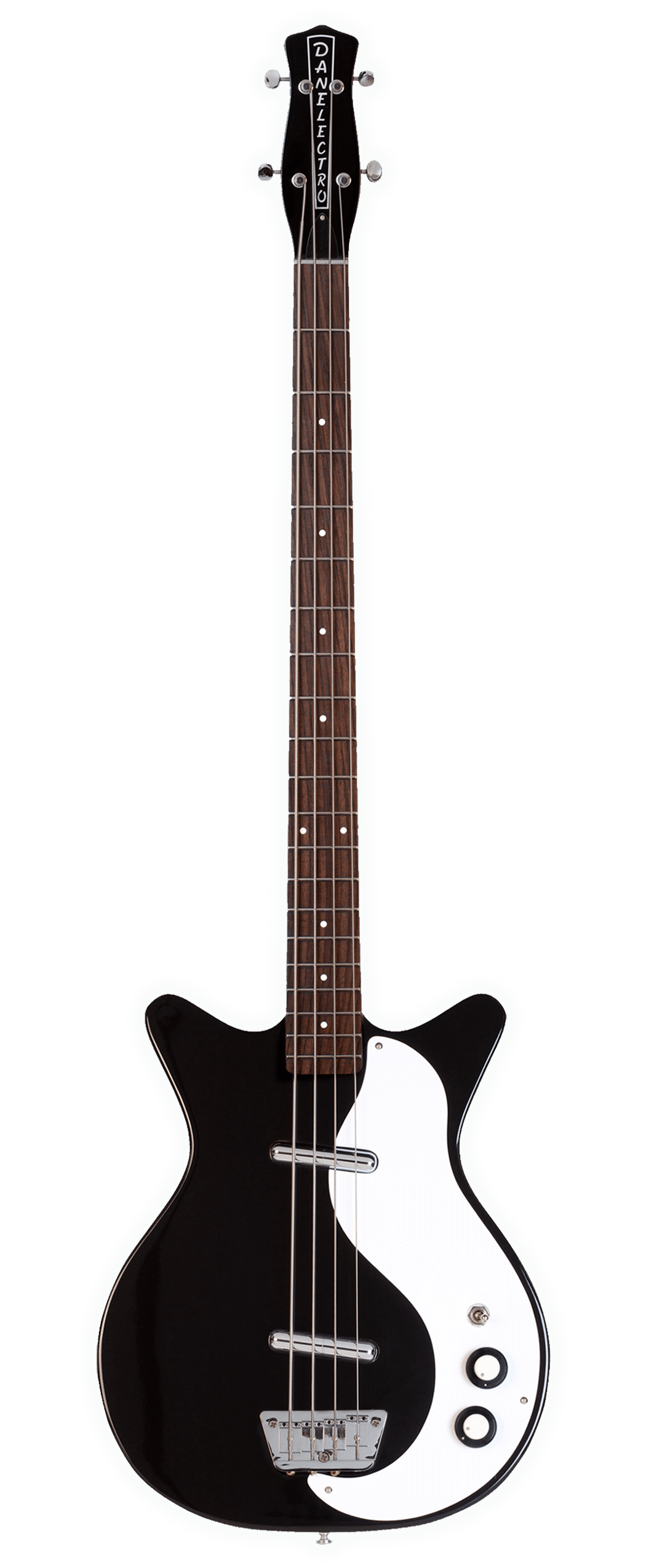Danelectro '59 DC Long Scale Bass - Black