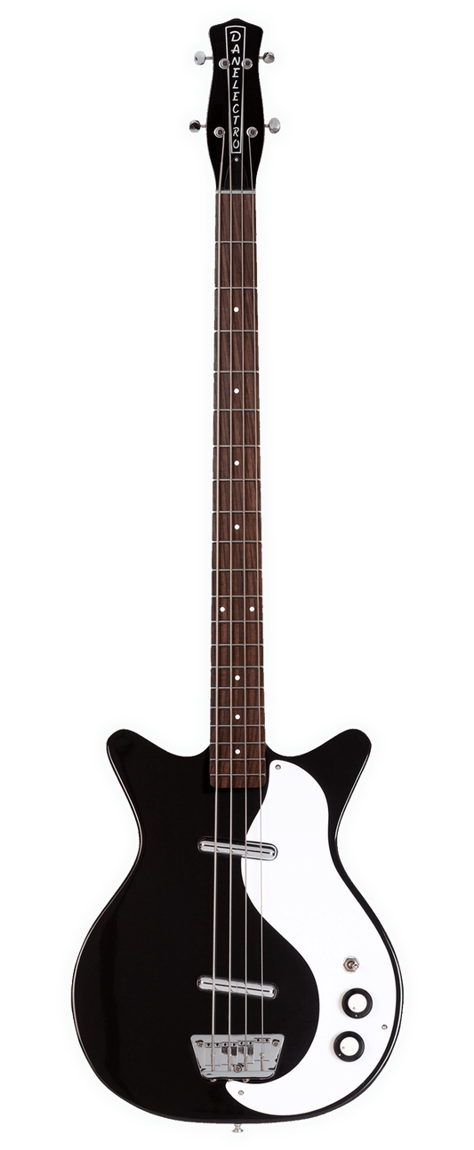 Danelectro '59 DC Long Scale Bass - Black