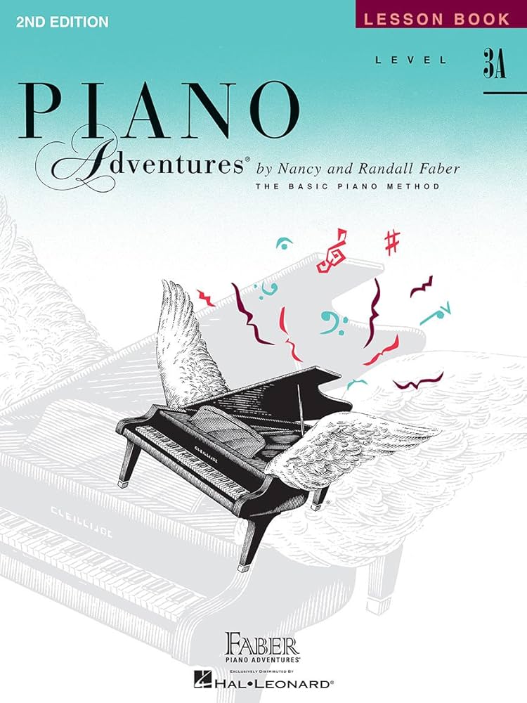 Piano Adventures- Level 3A book collection