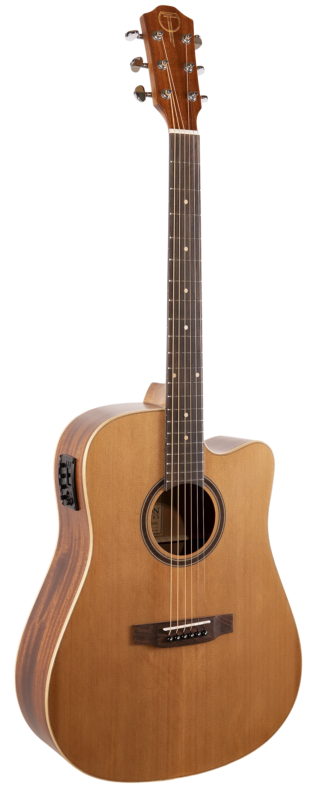 Teton STS105CENT Dreadnought Acoustic Guitar With Mahogany Back & Sides - Cutaway With EQ