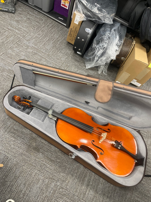 Used 4/4 Fritz Reuter Cello With Case