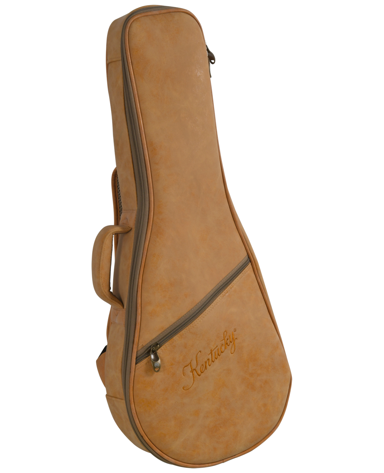 Kentucky KM-252 Deluxe A-Model Mandolin – Transparent Amber with Case