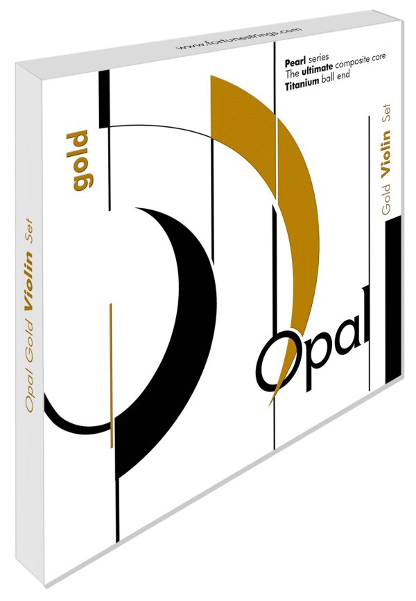 Opal Gold Violin Strings - 4/4