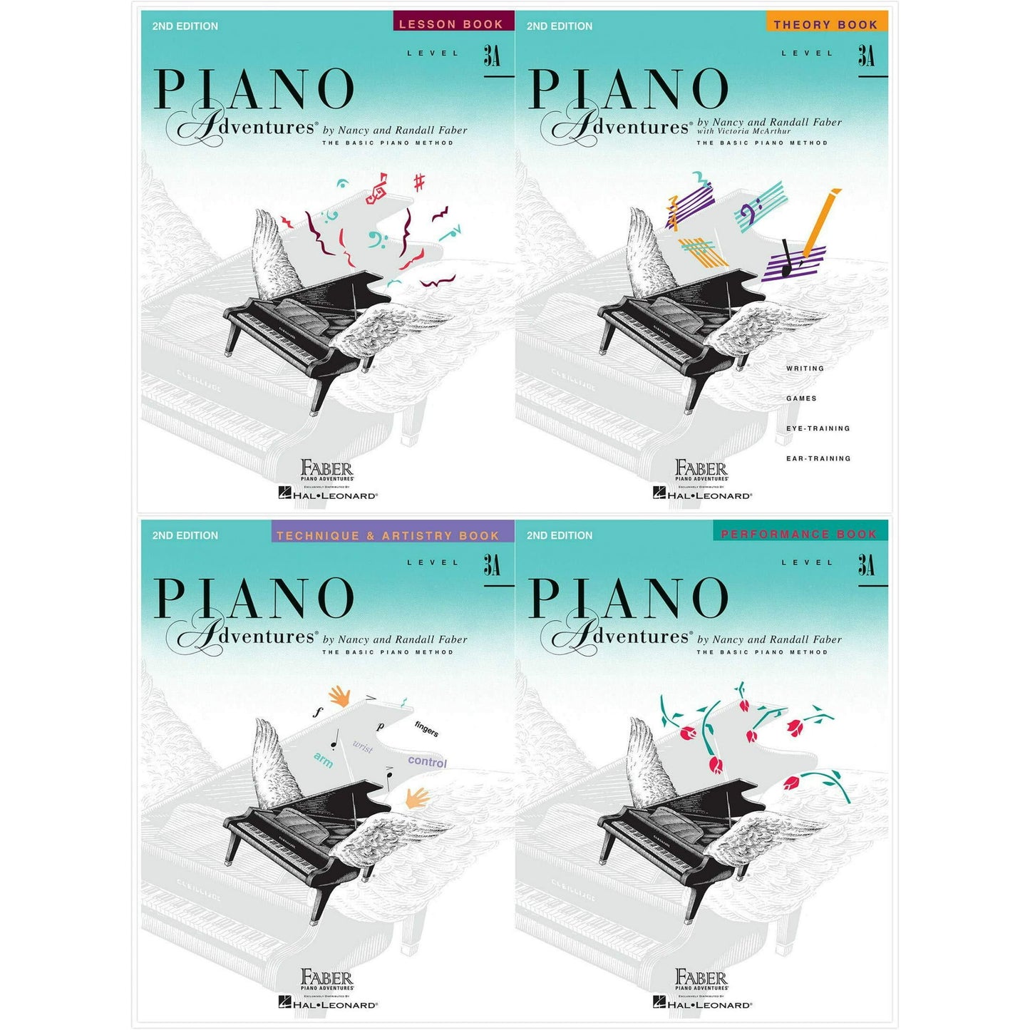 Piano Adventures Book Collection - Level 3A