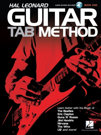 Hal Leonard Guitar TAB Method Book Collection (Books 1, 2 &3) - Audio Access Included!