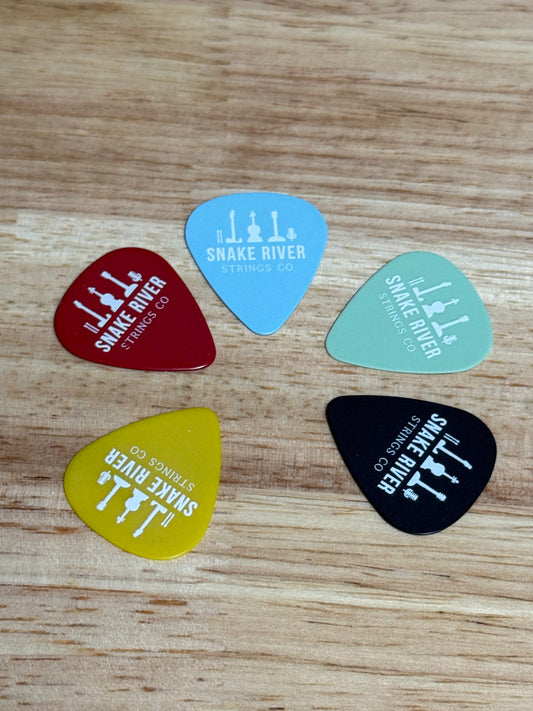 SRSC Branded Guitar Picks - 5 Pack