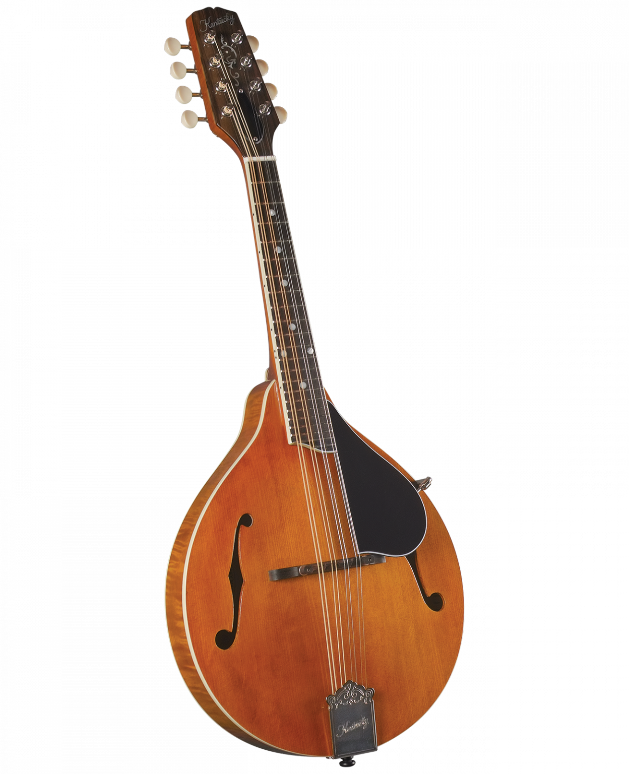 Kentucky KM-252 Deluxe A-Model Mandolin – Transparent Amber with Case