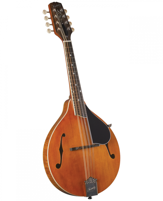 Kentucky KM-252 Deluxe A-Model Mandolin – Transparent Amber with Case