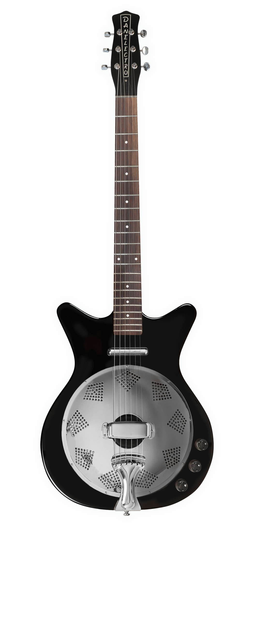Danelectro 59 Resonator Electric Guitar - Black