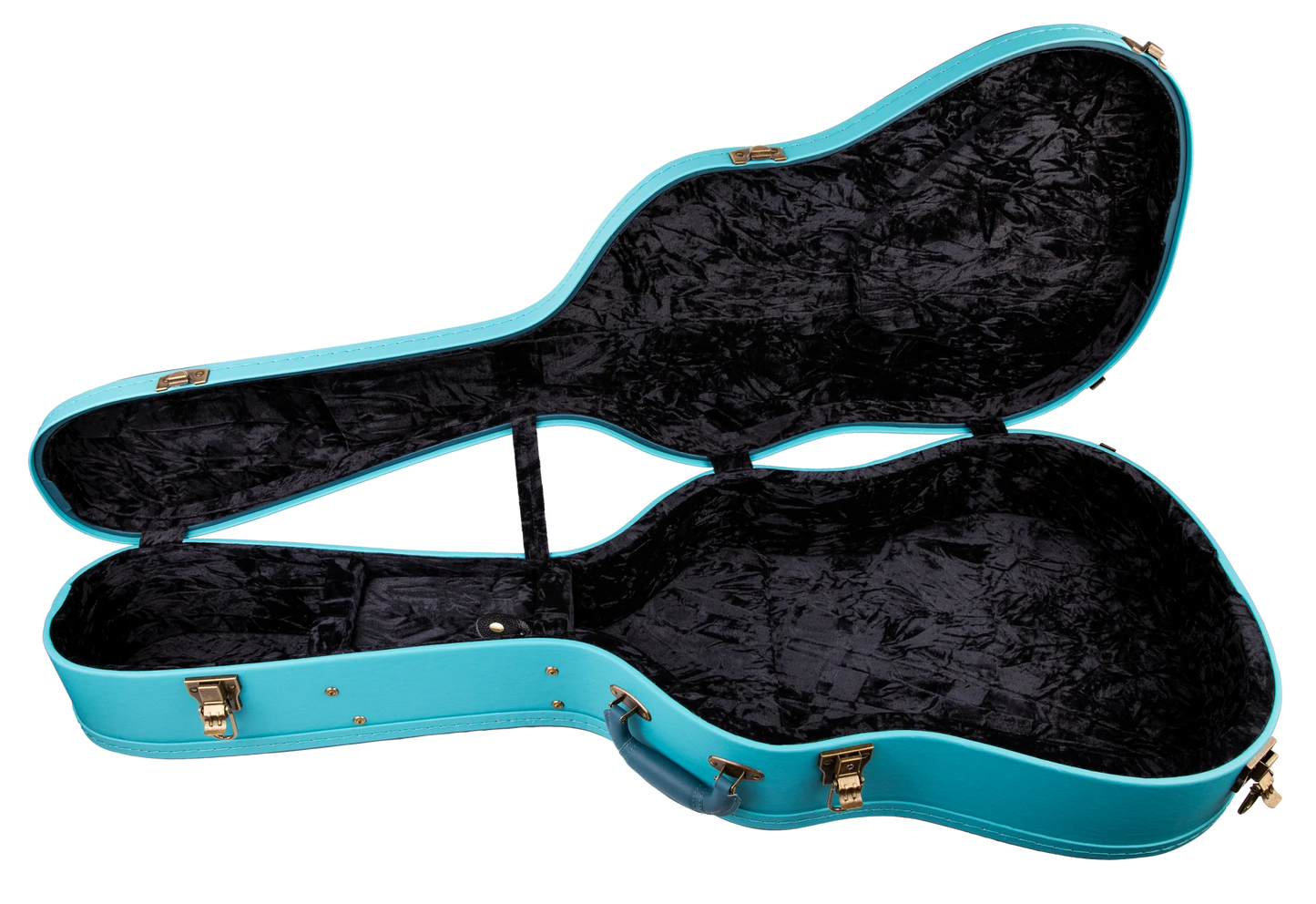 Deluxe Hardshell Guitar Case- Teal