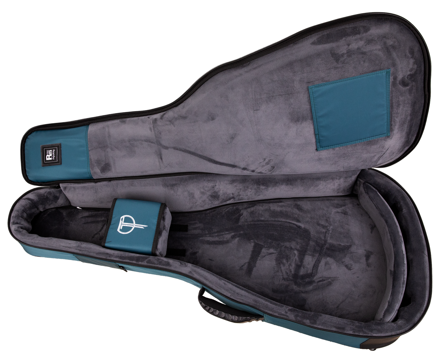 Deluxe Bass Guitar Gig Bag Case - Blue