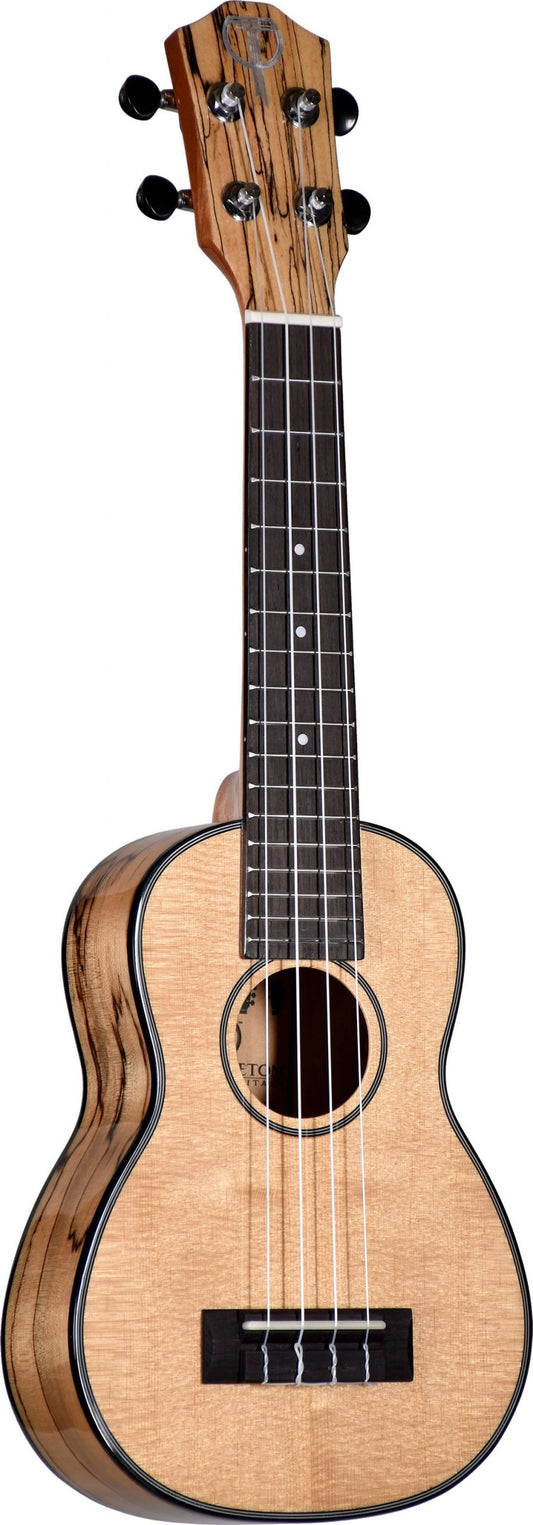 Teton Soprano Ukulele- Spalted