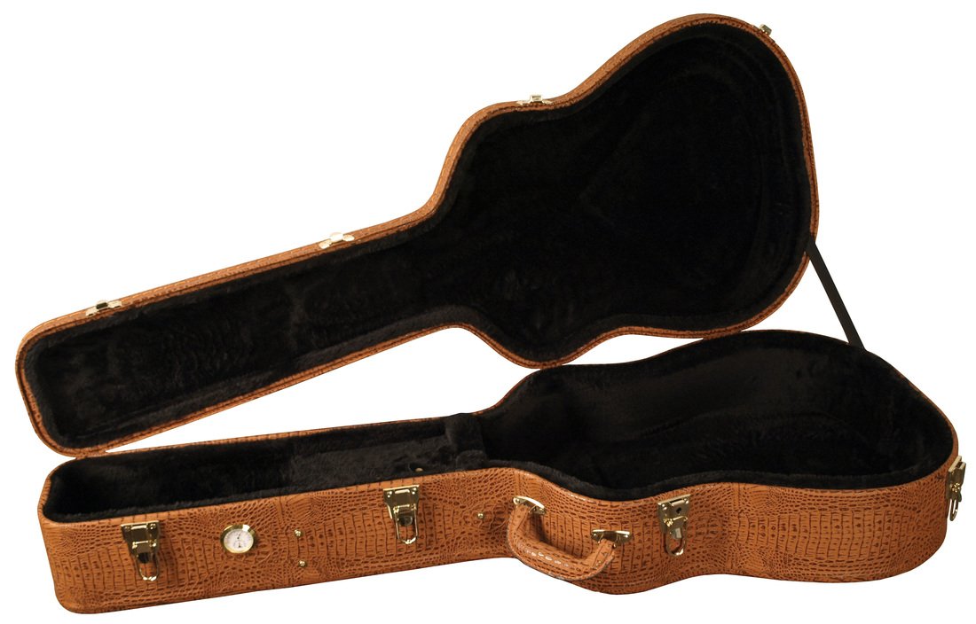 Stone Alligator Hide Guitar Case