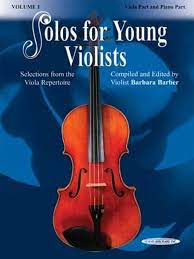 Solos For Young Violists Book 1