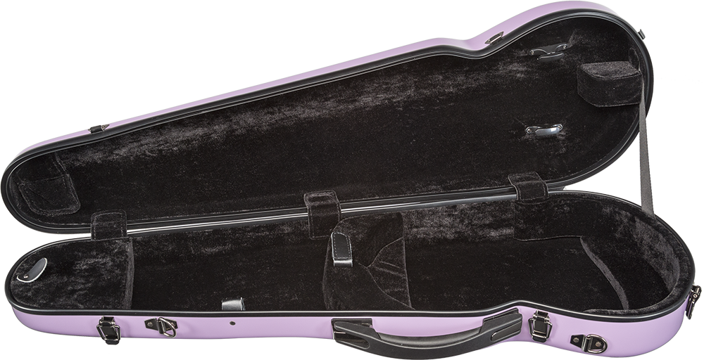 4/4 Fiberglass Violin case Lavender