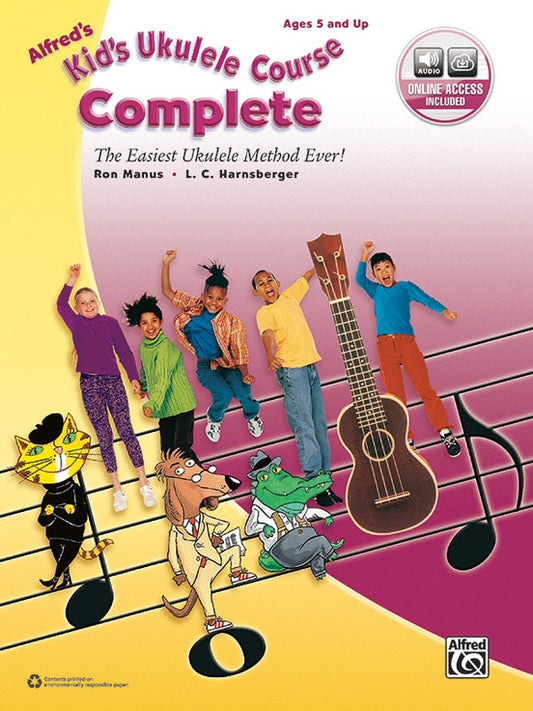 Alfred’s Kid’s Ukulele Course Complete